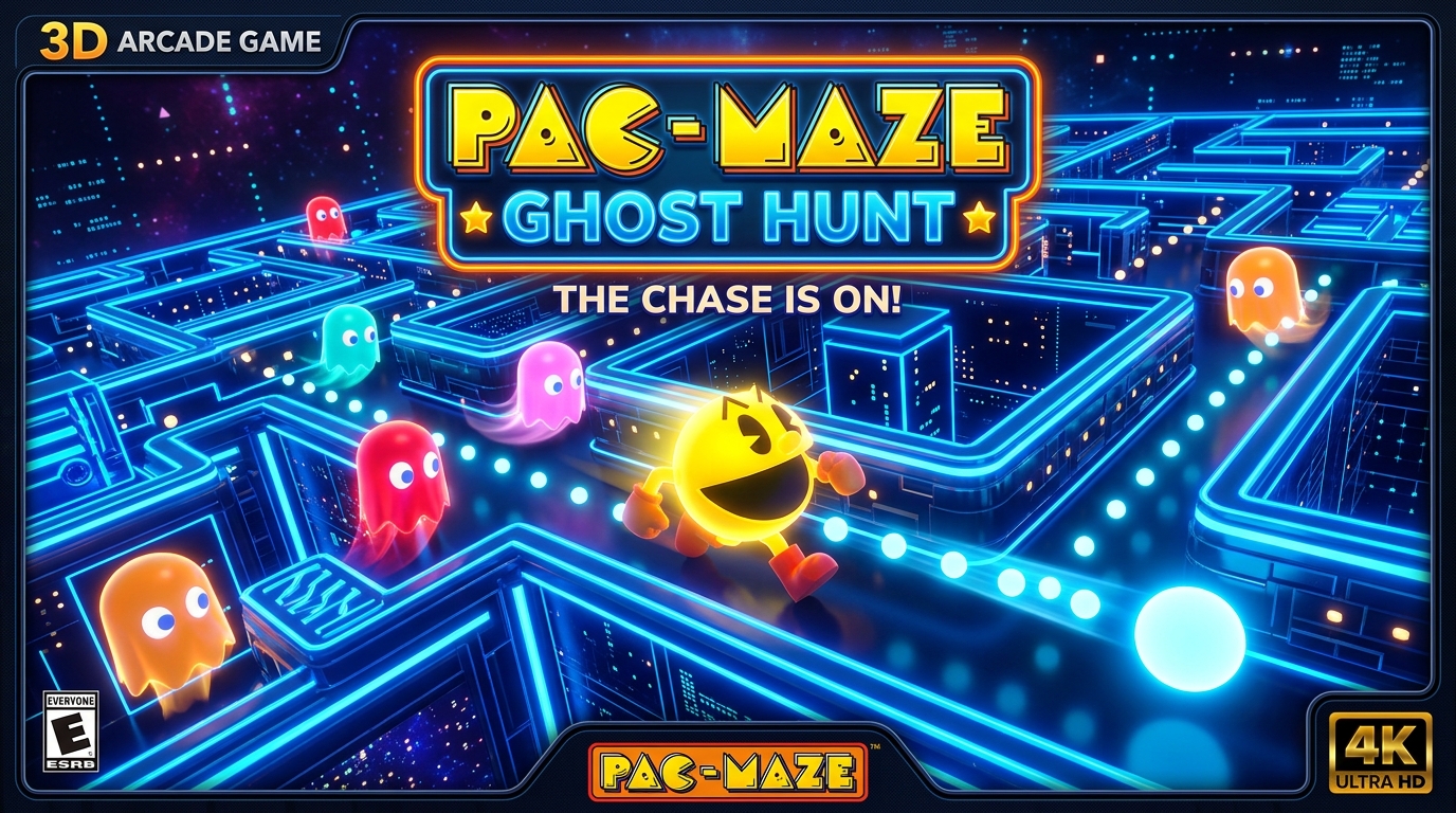 Pac-Maze Ghost Hunt