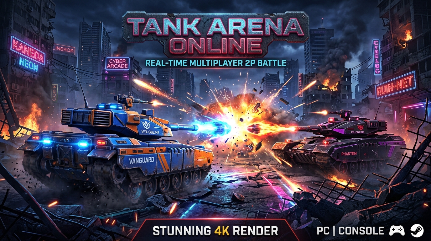 Tank Arena Online 2-Player
